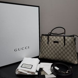 ❌️SOLD❌️ Gucci Supreme 2way Canvas Bag